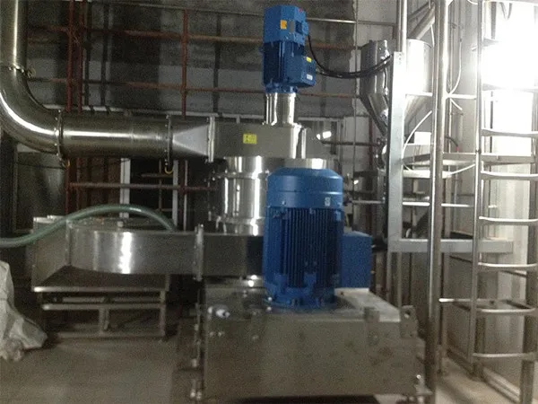 impact grinding mill production line for fried wheat