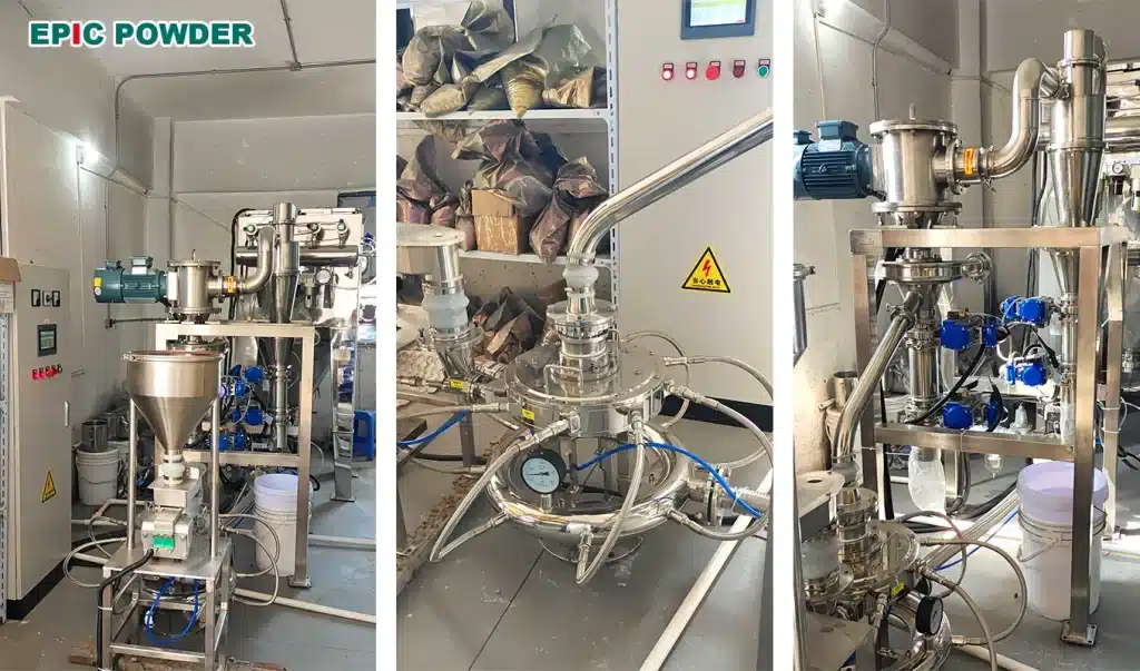 MQP06 평판 디스크 제트 밀