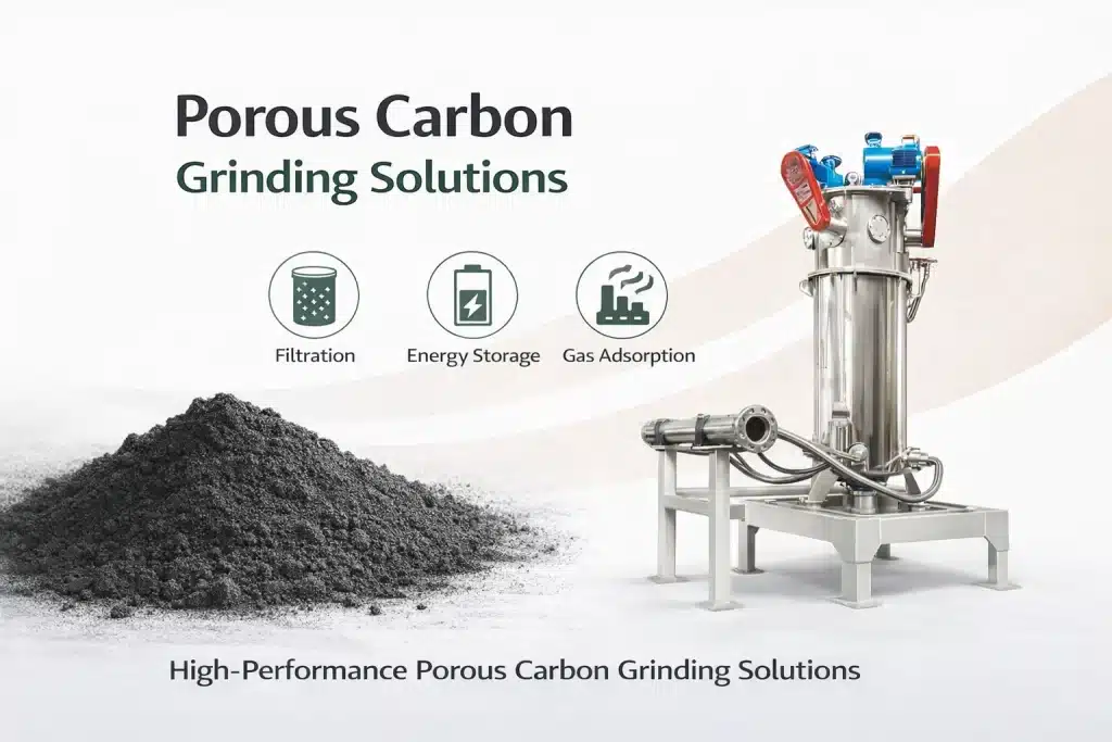 Gözenekli Karbon Öğütme Jet Değirmeni