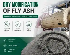 Dry Modification of Fly Ash