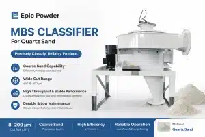 air-classifier-quartz-sand