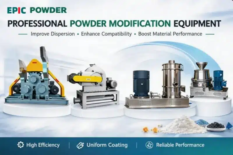 calcium carbonate powder coating machine
