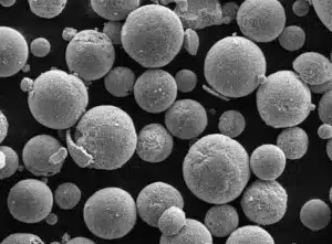 Micrographie électronique du phosphate de fer lithié